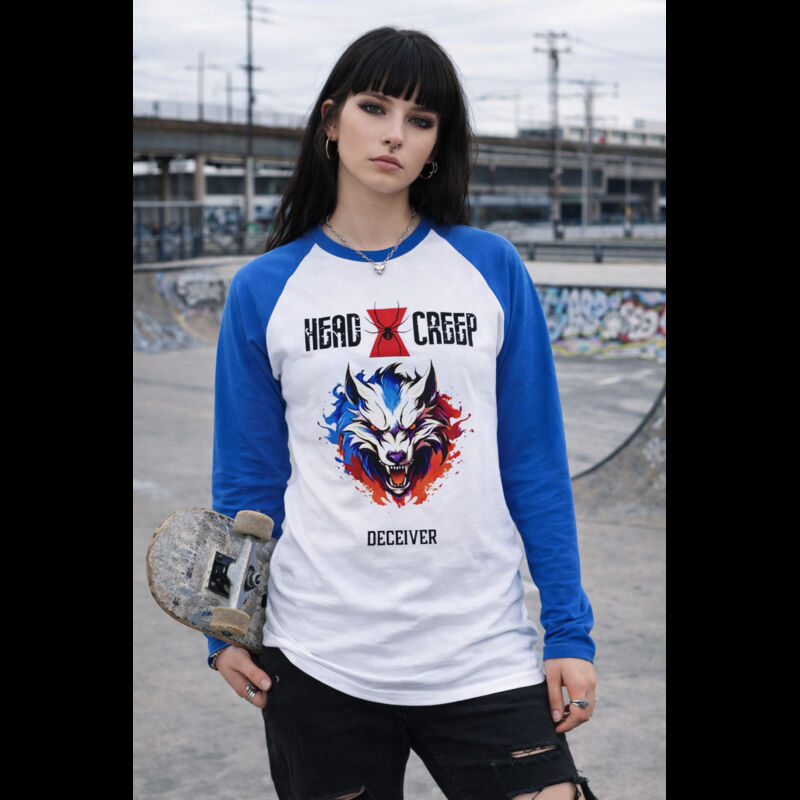 Raglan Deceiver - Long sleeve baseball T Thumbnail